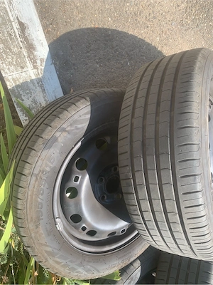 Roți 195/55 R15 vară cu jante de oțel  - imagine 6
