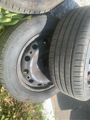 Roți 195/55 R15 vară cu jante de oțel  - imagine 7