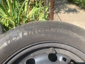 Roți 195/55 R15 vară cu jante de oțel  - imagine 4