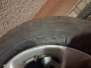 Cauciucuri de iarna + jante 185/60  R14 82T, DOT 3324 - imagine 3