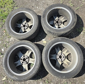 Jante OEM Mercedes R19 cod A1644011202 cu anvelope 255/50 R19 - imagine 4