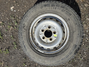 Janta roata rezerva duba R15C cu anvelopa 225/70 R15C - imagine 4