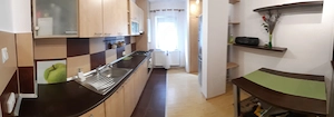 Apartament Racadau pentru inchiriat, 2 camere, decomandat, mobilat, utilat, loc de parcare, pret fix