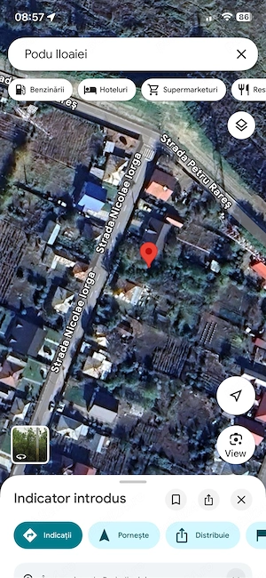 Teren intravilan 976 mp   Podu Iloaiei, Str. Nicolae Iorga   toate utilitățile, stradă asfaltată - imagine 2