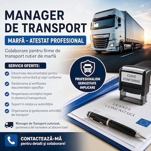 Manager transport marfa 