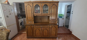 Set mobilier bucătărie lemn masiv