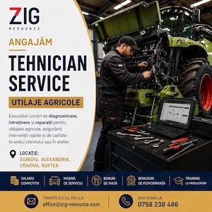  Tehnician Service Utilaje Agricole