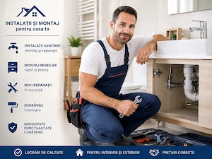 Aveți nevoie de ajutor în locuință? Sunt aici să vă ajut!