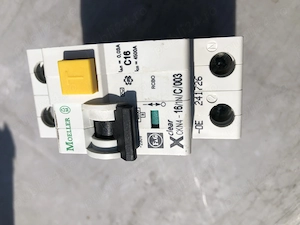 Siguranta diferentiala Moeller 16 A, RCBO, curba C