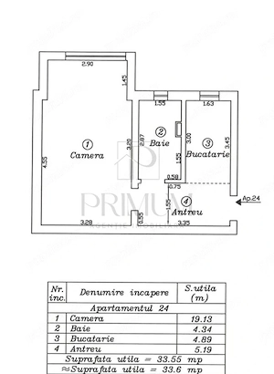 Apartament 1 camera-Buziasului-Centrala-Ac - imagine 5