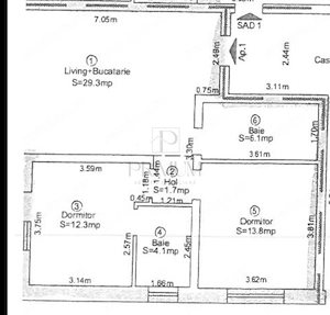 BRAYTIM - 3 CAMERE SI 2 BAI - CURTE PROPRIE - BOXA DE DEPOZITARE - PARCARE INCLUSA
