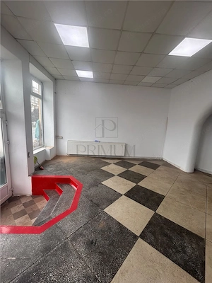 Spatiu comercial - zona excelenta - centrala proprie - 48 mp - trafic pietonal - imagine 2