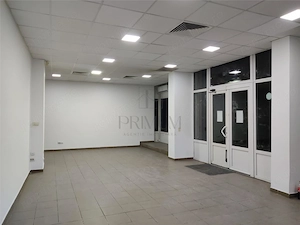 Spatiu comercial -  centrala proprie - zona excelenta - trafic pietonal - 2 accese -  curent trifazi