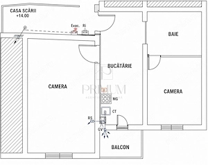 ARADULUI - 2 CAMERE - DECOMANDAT - CENTRALA PROPRIE - CLIMA - imagine 8