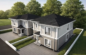Duplex PREMIUM detasat prin camera tehnica  - ZONA TOP -  Asfalt si intimitate totala - imagine 12