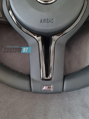Volan BMW M X5, X3, F10, F30, F31, X1, seria 3, seria 5 , pachet M - imagine 4