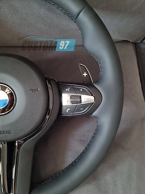 Volan BMW M X5, X3, F10, F30, F31, X1, seria 3, seria 5 , pachet M - imagine 3