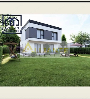 Vila individuala P+1E ~ 4 camere 3 bai ~ 350mp teren ~ 2 minute STV - imagine 3
