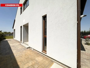 COMISON 0%-Duplex 5 camere, 122 mp utili, 390 mp teren-Mosnita Noua
