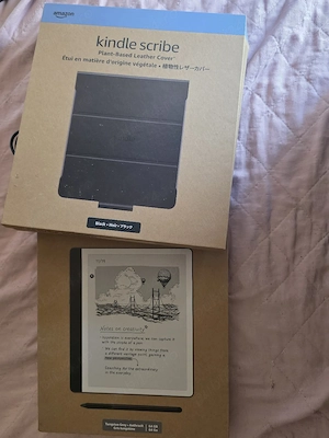 Kindle Scribe 64 GB + Premium Pen + Husă Originală   Ca Nou