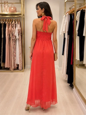 Rochie maxi elegantă 