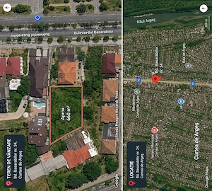 Teren intravilan construibil, 660 mp, situat pe Bulevardul Basarabilor, cu deschidere la drum.