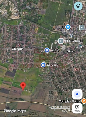 Teren investițional Chișoda | 974 mp | 2 fronturi | PUZ servicii - imagine 7
