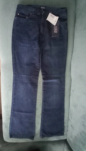 Pantaloni Stefanel de damă blue-jeans, mărime 36-38 