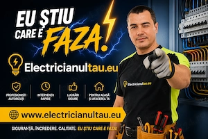 Electrician instalații electrice