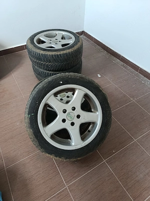vând jante R16 5x100 +cauciucuri  - imagine 4