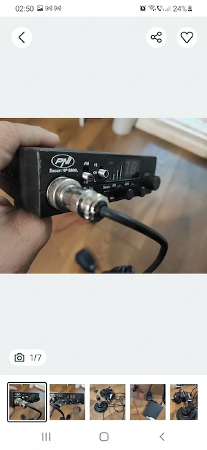 Statie PNI cu antena 70 cm