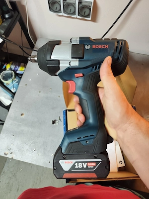 Vand impact l BOSCH GDS 18V-1000  Trepte 0/350 - 0/650