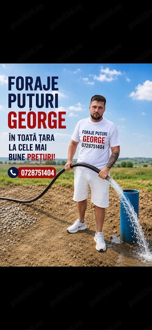 Foraje Puțuri   0  7  2  8  7  5  1  4  0  4   Cauți apă sigură pentru casa sau grădina ta? Oferim s