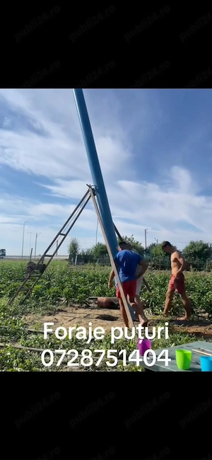 Foraje Puțuri   0  7  2  8  7  5  1  4  0  4   Cauți apă sigură pentru casa sau grădina ta? Oferim s