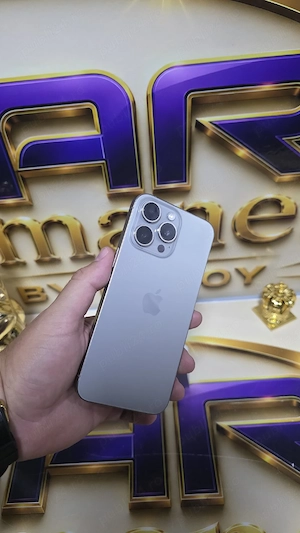 iPhone 15 Pro Max 1TB Baterie:81% Pre  fix!