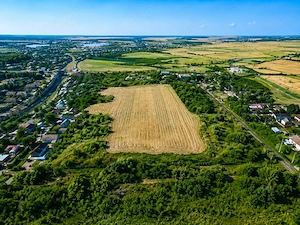 Teren intravilan 2.253 mp în Comana   panoramă superbă, apus peste localitate, aproape de București - imagine 3