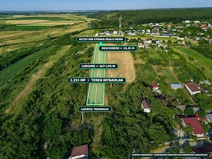 Teren intravilan 2.253 mp în Comana   panoramă superbă, apus peste localitate, aproape de București - imagine 2