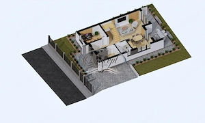 Casa individuala semifinisata, Campenesti - imagine 17
