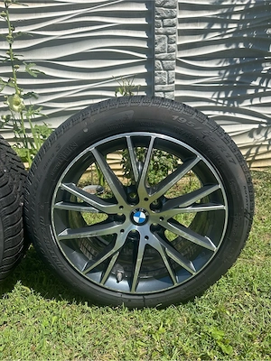 Jante aliaj BMW 17” cu anvelope de iarna Pirelli - imagine 3