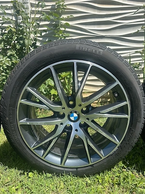 Jante aliaj BMW 17” cu anvelope de iarna Pirelli - imagine 8