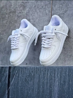 Nike Air Force 1 Low White Rope Laces