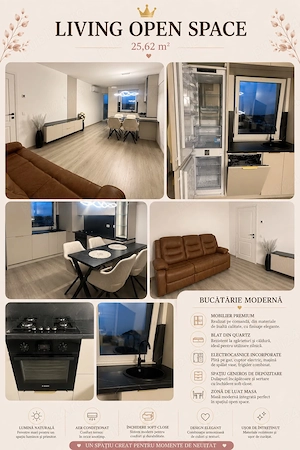 Închiriez apartament cu 3 camere în cartierul Fiald. - imagine 2
