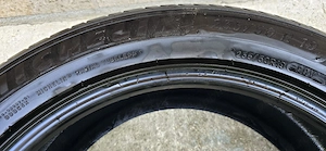 Anvelope de vara Michelin-4 buc. folosite 280 km: DOT 08/26 235/50/R19 99V - imagine 6