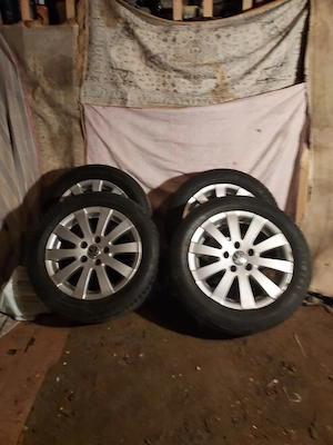 Set jante aliaj 5x112 R 16.ET45.vw - imagine 2