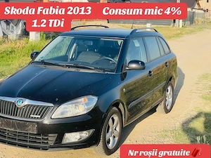 Skoda Fabia 2013. 1.2 diesel ,taxe mici ,consum mic.Vindem in Rate !   - imagine 2