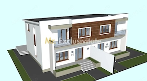 Casă Duplex La Cheie - Finisaje Personalizabile - Teren de 300 mp - imagine 3
