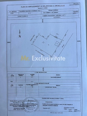 Teren intravilan 2171 mp Cateasca Arges, deschidere 49 ml  - imagine 3