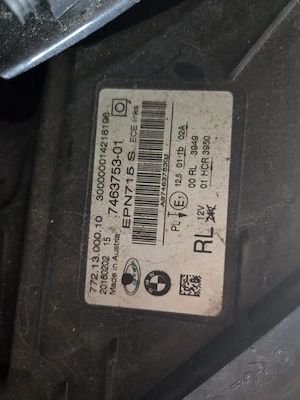 Far faruri led stanga dreapta BMW seria 7 G11 G12 cod 7463753 7463754 - imagine 4