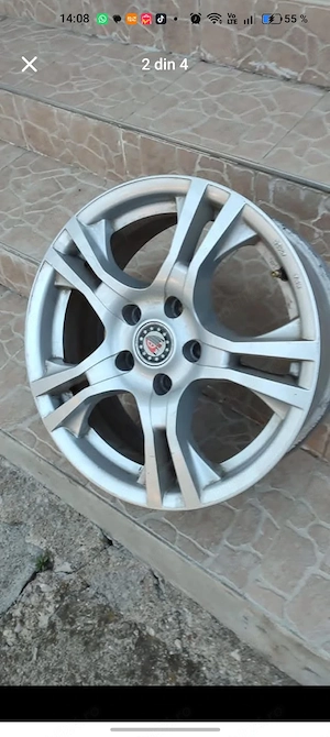 Jante Aliaj+Tabla Opel Astra H 16 - imagine 2