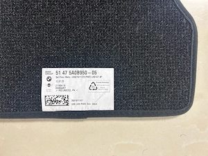 Covorase auto mocheta BMW Seria 1 F20 2011-2019 - imagine 7